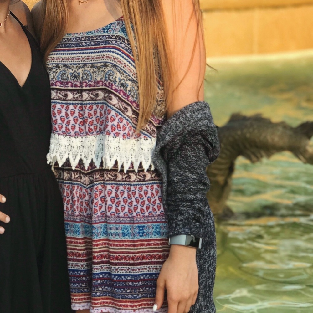 Patterned Romper - image 1